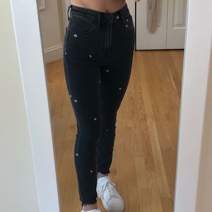 women’s Abercrombie & Fitch high rise skinny jeans